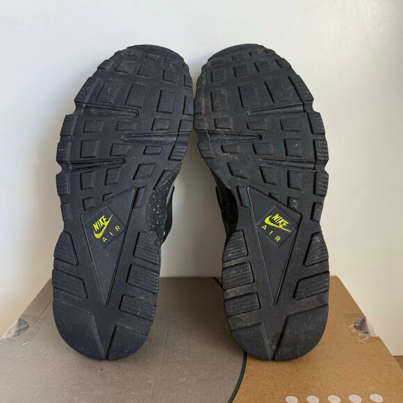 Nike Air Huarache Run River Rock Bright Cactus Men Sneakers- SZ Men 8- W 9.5 - Picture 12 of 13